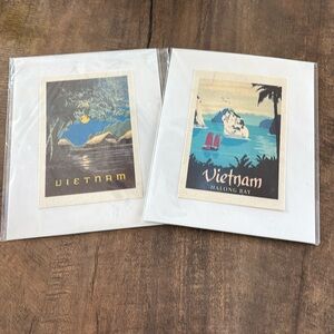 2 Vietnam Travel Posters